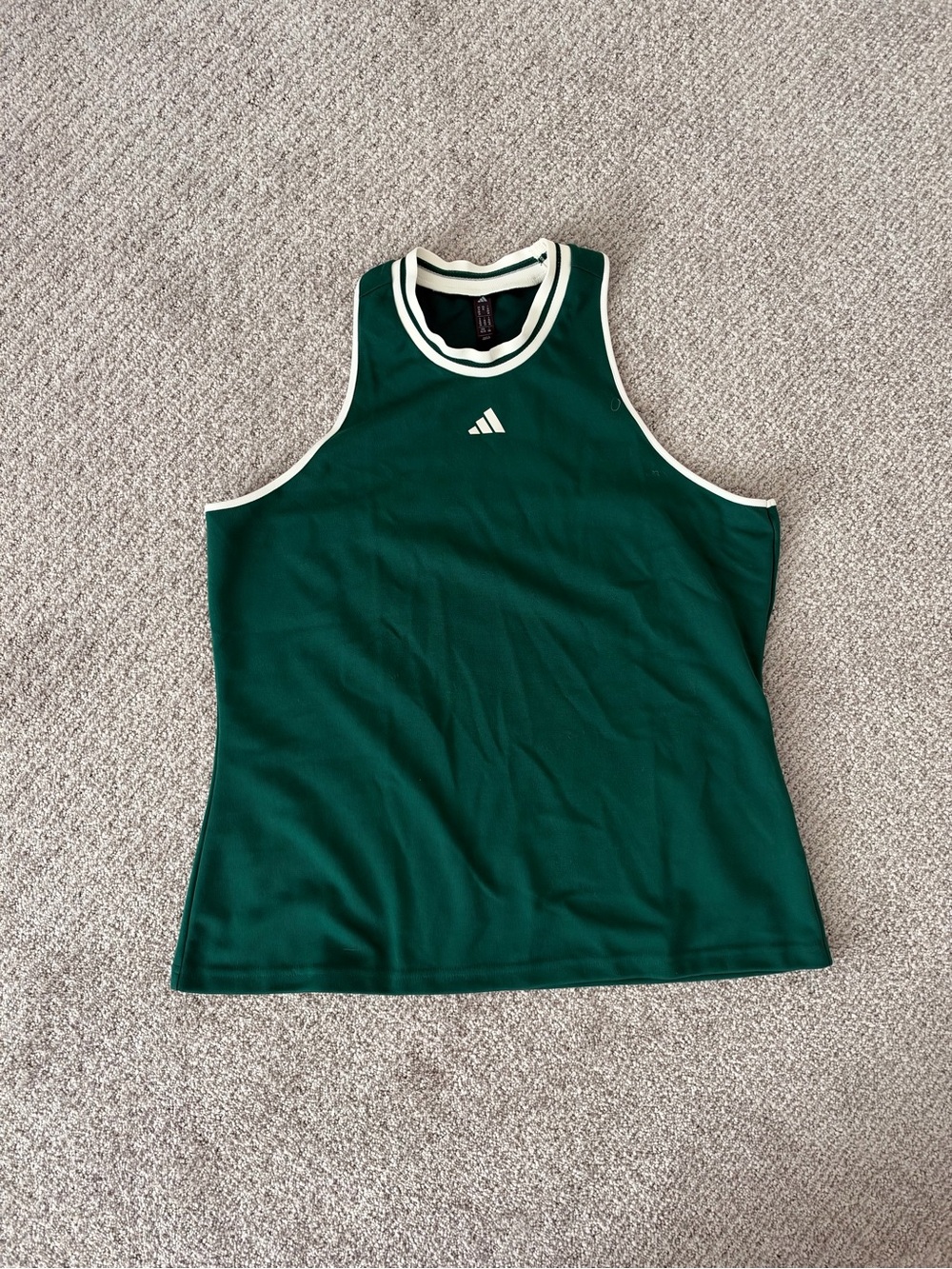 Adidas Green Athletic Tank Top Never Worn